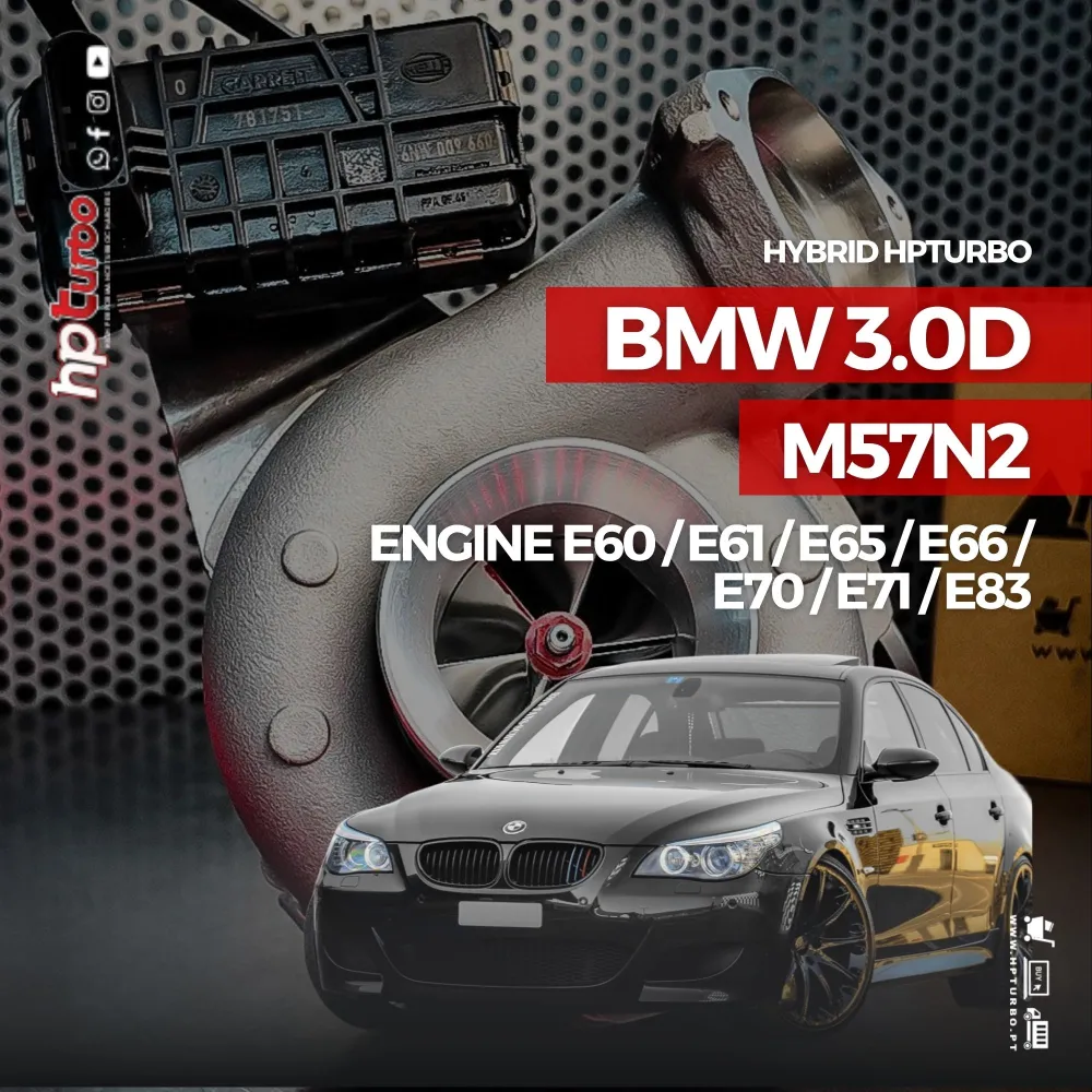 Hybrid Turbo BMW E60 / E61 / E65 / E66 / E70 / E71 / E83 3.0 D Original 235HP GT2260VK